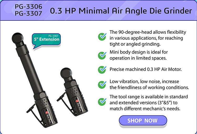 0.3 HP Minimal Air Die Grinder